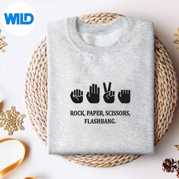 Rock Paper Scissors Flash Sign SVG PNG Cut File 2 Rock Paper Scissors Flash Sign SVG PNG Cut File - Image 2
