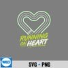 Running On Heart Fitness Lover Heart Condition Health SVG PNG Download 7 RunningOnHeartFitnessLoverHeartConditionHealth