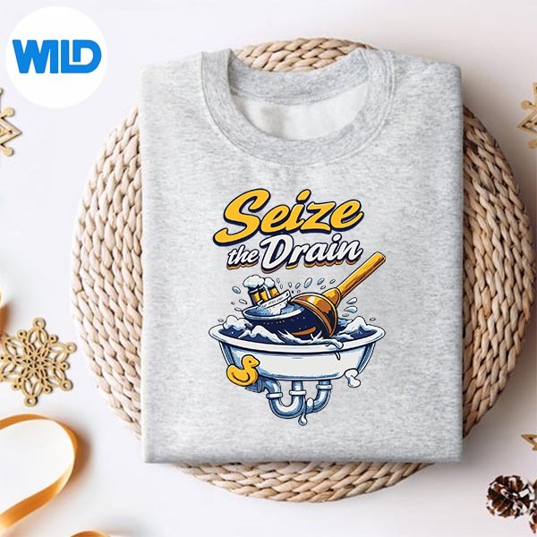 Seize The Drain Plumber Pun Plunger Sinking Ship Art SVG PNG Download 2 Seize The Drain Plumber Pun Plunger Sinking Ship Art SVG PNG Download - Image 2