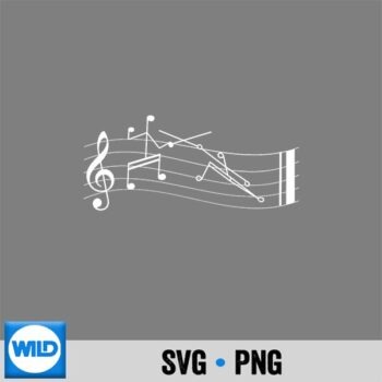 Sheet Music Stickfigure Music Notes Engarde SVG PNG Download PNG