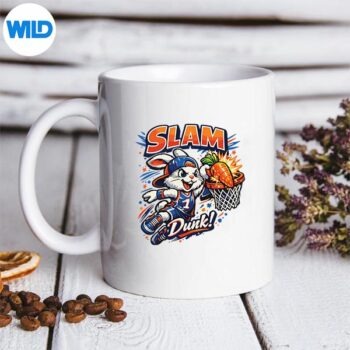 Slam Dunk Easter Basketball Vintage Silhouette SVG PNG 5 SlamDunkEasterBasketballVintagemug