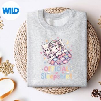 SleepingUnicornOfficialSleepSleepwearPajamaGownsweater