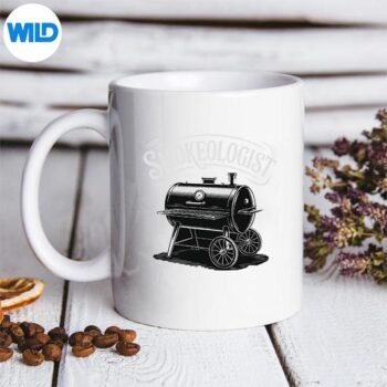 Smokeologist Pitmaster Bbq Smoker Grilling Design for Cricut 5 SmokeologistPitmasterBbqSmokerGrillingmug