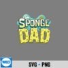 Sponge Dad Fathers Day Vintage SVG PNG Digital Download 7 SpongeDadFathersDayVintage