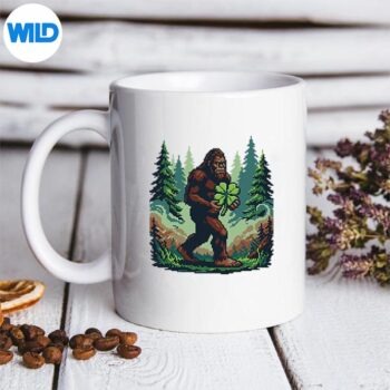 StPatricksDayIrishHeartsQueenPlayingCardsClovermug