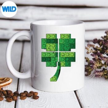 StPatricksDayShamrockBuildingBlocksBricksmug