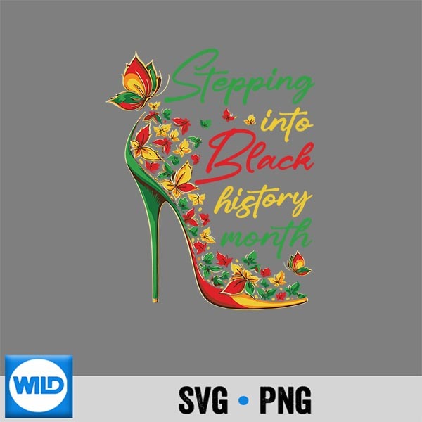 Stepping Into Black History Month High Heels Girls Digital Download 1 Stepping Into Black History Month High Heels Girls Digital Download