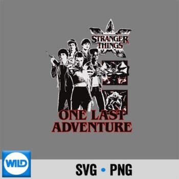 Classic Shop 36 Stranger Things Eleven Mike Dustin Will Lucas Adventure Digital Download PNG