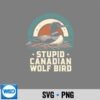 Stupid Canadian Wolf Bird Vintage Heated Hookey Loon Meme Digital Design 7 StupidCanadianWolfBirdVintageHeatedHookeyLoonMeme