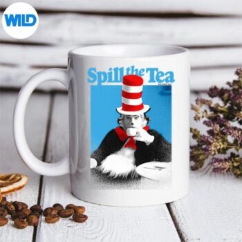 The Cat In The Hat Signature Collection Spill The Tea Vector Design PNG 5 TheCatInTheHatSignatureCollectionSpillTheTeamug