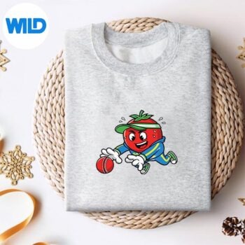 TomatoPlayingCricketDivingCatchMascotsweater