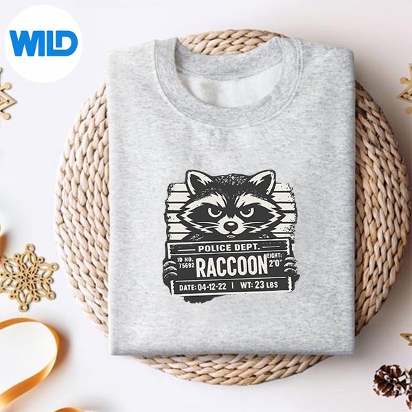 Trash Panda Raccoon Mugshot Police Dept Wanted Poster PNG SVG for Cricut 2 Trash Panda Raccoon Mugshot Police Dept Wanted Poster PNG SVG for Cricut - Image 2