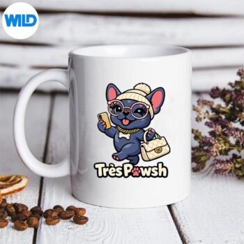 TrsPawshFrenchBulldogPoshInfluencerDogmug