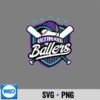 Ultimate Ballers Baseball Vintage SVG PNG Cut File 6 UltimateBallersBaseballVintage