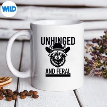 UnhingedAndFeralRaccoonJungleAnimalOutlawmug