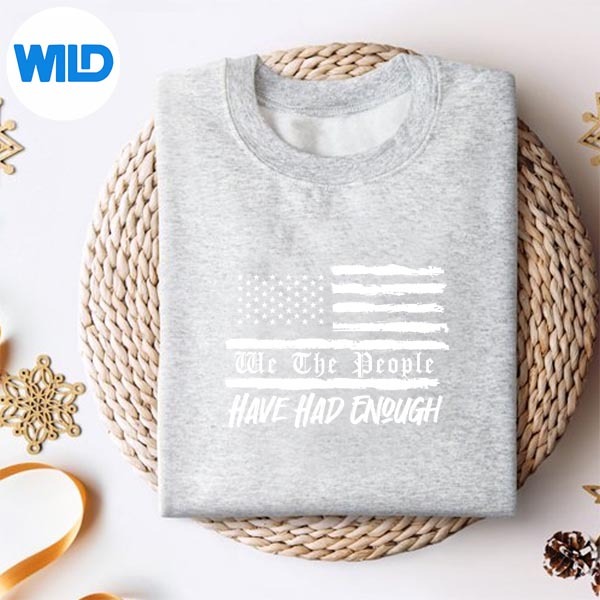 Us Flag We The People Have Had Enough Silhouette SVG PNG PNG 2 Us Flag We The People Have Had Enough Silhouette SVG PNG PNG - Image 2