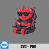 Valentine Gamer Heart Video Gaming PNG SVG for Cricut 6 ValentineGamerHeartVideoGaming