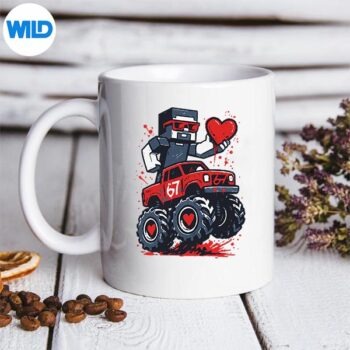 ValentinesDayManPixelArt67TruckVideoGameHumorMememug