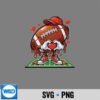 Valentines Football Heart Drip Sport Valentines Day Digital Design 6 ValentinesFootballHeartDripSportValentinesDay