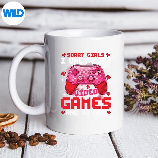 Video Games Gamer Valentines Day For SVG PNG Digital Download 3 Video Games Gamer Valentines Day For SVG PNG Digital Download - Image 3