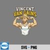 Vincent Van Gains Gym Meme Art Van Gogh Flexing Silhouette SVG PNG Cut File 7 VincentVanGainsGymMemeArtVanGoghFlexing