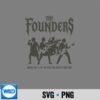 Washington Jefferson Franklin And Adams The Founders Band Silhouette SVG PNG 7 WashingtonJeffersonFranklinAndAdamsTheFoundersBand