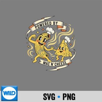 Weird Food Mac N Cheese SVG PNG Digital Design PNG
