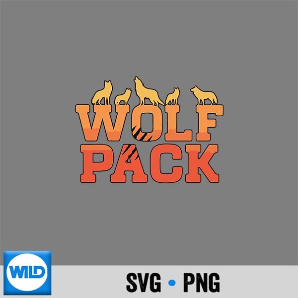 Wolf Pack Howling Family Matching Retro Vintage Sunset PNG SVG for Cricut 1 Wolf Pack Howling Family Matching Retro Vintage Sunset PNG SVG for Cricut