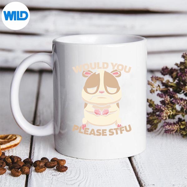 Would You Please Shut Up Hamster Owner Pet Rodent Stfu Digital Design 3 Would You Please Shut Up Hamster Owner Pet Rodent Stfu Digital Design - Image 3