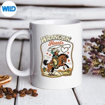 Wranglin Hearts Cow Western Valentine Country Design for Cricut 5 WranglinHeartsCowWesternValentineCountrymug
