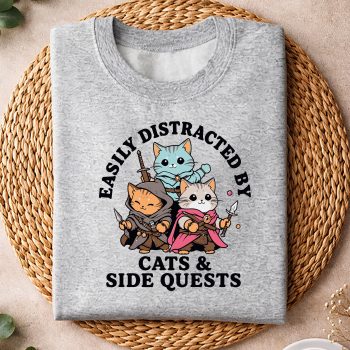 CatsSideQuestDistractedTabletopFunnyGamingsweater.jpg