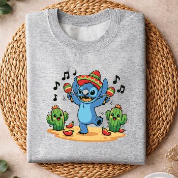 CincoDeMayoStitchBlueAlienSombreroMaracasDesignFiestaPartysweater.jpg