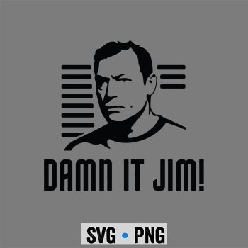 Damn It Jim SVG PNG