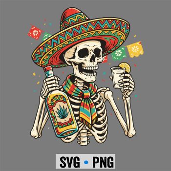 Funny Happy Cinco de Mayo Fiesta Mexican Party Drinking SVG PNG
