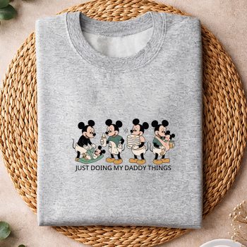 FunnyNewDadMickeyDaddyBabyShowerFathersDaysweater.jpg