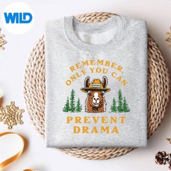 FunnyOnlyYouCanPreventDramasweater.jpg