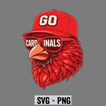 Go Cardinal Game Day SVG PNG