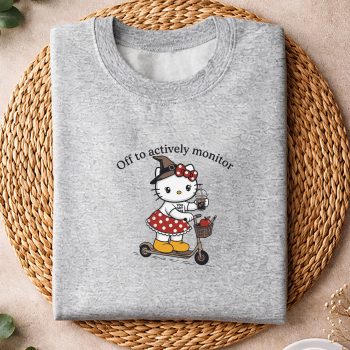 HelloKittyOfftoActivelyMonitorFunnyTestingDayTeachersweater.jpg