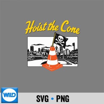 Hoist The Cone Funny Baseball Meme SVG PNG