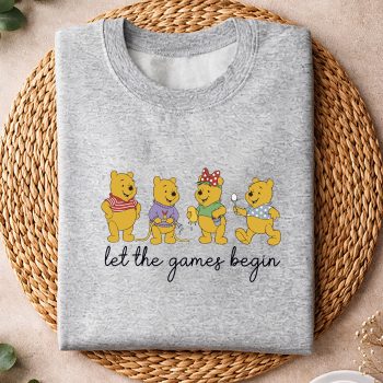 LetTheGamesBeginFieldDayPoohBearTeacherStudentsweater.jpg
