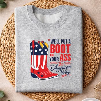WeWillPutABootinYourAssWesternCowgirl4thofJulysweater.jpg