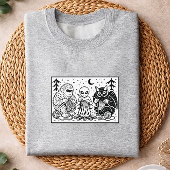 CampfireCrochetClubFunnyBigfootAlienMothmanKnittingsweater.jpg