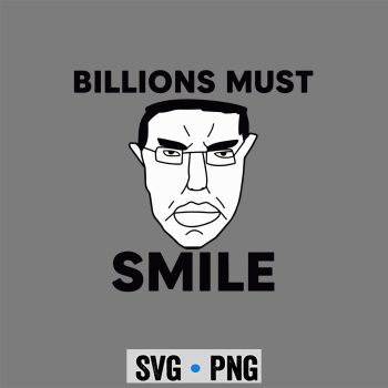 Chud Wojak SVG, Chud Chudjak Billions Must Smile Brainrot Wojak Meme SVG PNG