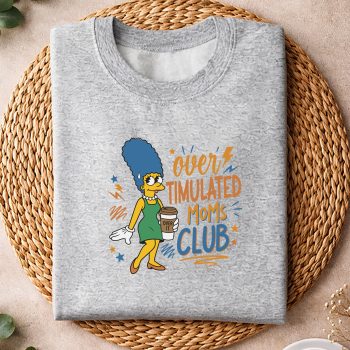 MargeSimpsonOverTimulatedMomsClubCoffeeFunnyMamasweater.jpg