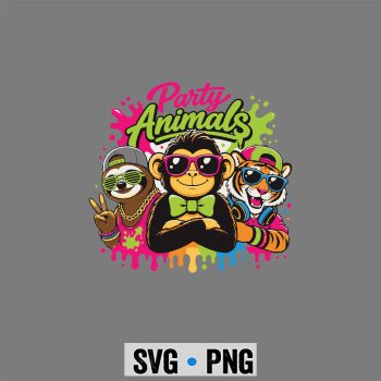 Monkey Baseball SVG, Monkey Baseball Wild Animals Sunglasses SVG PNG