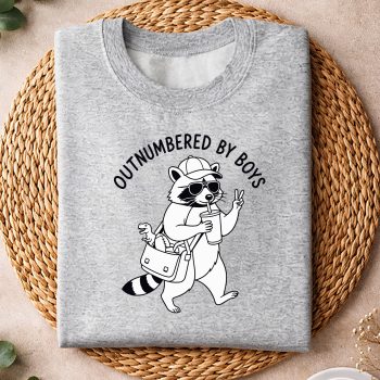 RaccoonOutnumberedByBoysFunnyMomMothersDaysweater.jpg