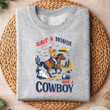 SaveAHorseRideACowboyWesternRodeoCattleRanchessweater.jpg