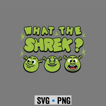 Shrek Emoji SVG, Shrek Emoji What The Shrek SVG PNG