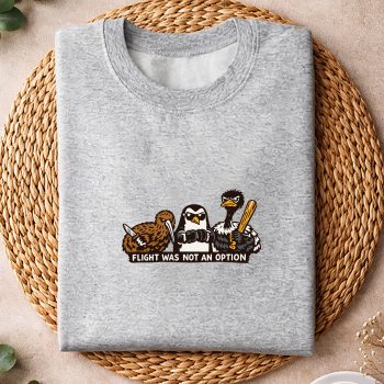 FlightwasNotanOptionFunnyFlightlessBirdsVintagesweater.jpg