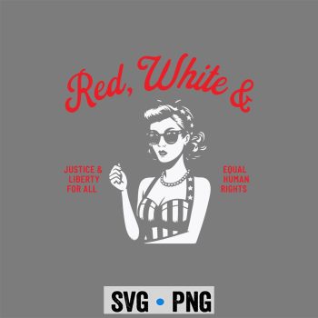 Patriotic SVG, Red White Really Not Feeling It Retro Patriotic SVG PNG